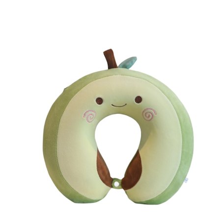 Avocado Resepåse Nalle Söta Serie Minnesskum Nackkudde Resa Bil Hemmakontor