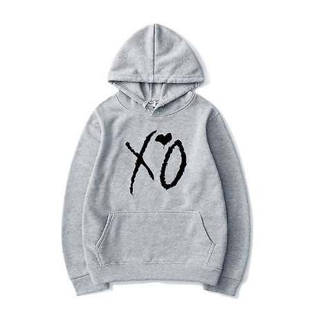 The Weeknd trykte hettegensere Xo Mote Print Hettegenser Herrer Kvinner Harajuku Hip Hop Genser Hoodie Topper .i