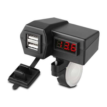 Booster USB-strømforsyning & Spenningsinformasjon