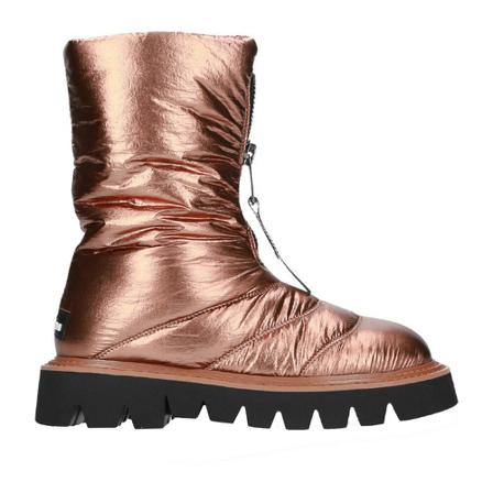 Elena Iachi, Ankle Boots 3128-T Bronze Brązowy, Kobieta, Rozmiar: 37 EU