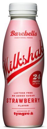 Barebells Protein Milkshake Strawberry 330 ml, Sport & Velvære, Protein & Energi, Proteindrikke