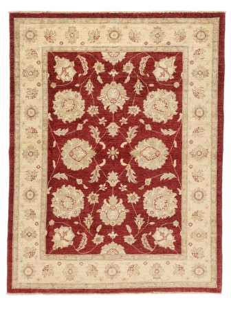 Ziegler Rug 155X199 Orange/Dark Red Wool, Afghanistan