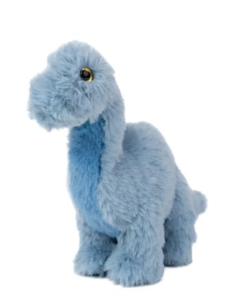 Teddykompaniet | Dino, Brachiosaurus, Blå, Liten | 25 CM