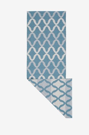 Horredsmattan - Plastmatta Maddox - Blå - Plastmattor - 70X350 - Från Homeroom