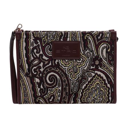 Etro Tas Clutch , Bruin , Dames , Maat: ONE Size Clutches