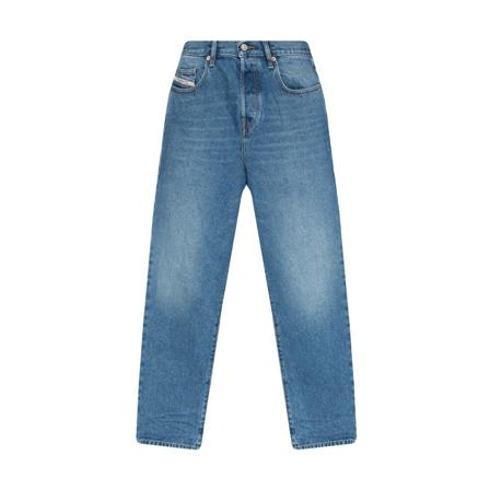 Diesel, Straight Jeans Blauw, Heren, Maat:W30 L30