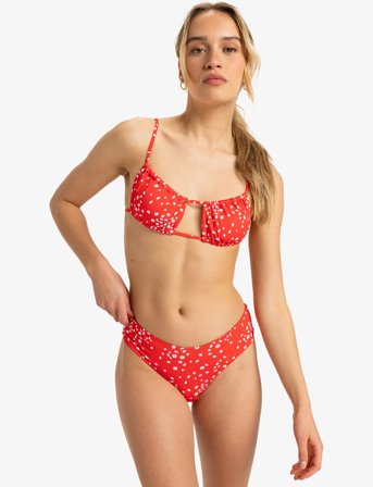 Roxy Pt Beach Classics V Cheeky - Red - XS