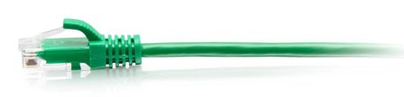 C2G 25ft (7.6m) Cat6a Snagless Unshielded (UTP) Slim Ethernet Network Patch Cable - Green - koblingskabel - 7.6 m - grønn