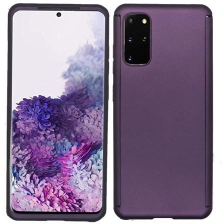 TG Samsung Galaxy S20 Plus - Dubbelt Skyddsskal Floveme Lila