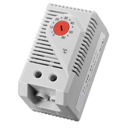 Mekanisk Termostat, Kto011 0-60 Celsius Justerbar Kompakt Normalt Lukket Temperaturstyring