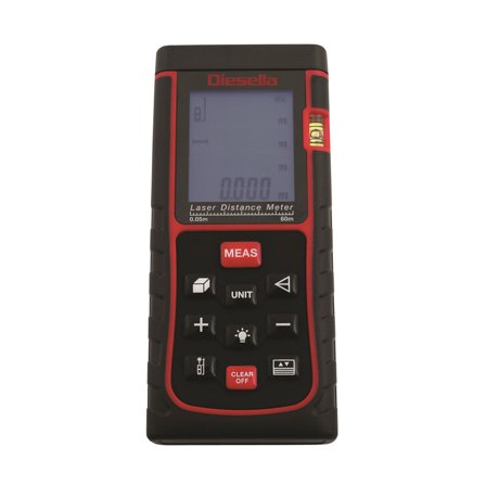 Diesella 10460060 Avstandsmåler 60 m, Laserinstrumenter