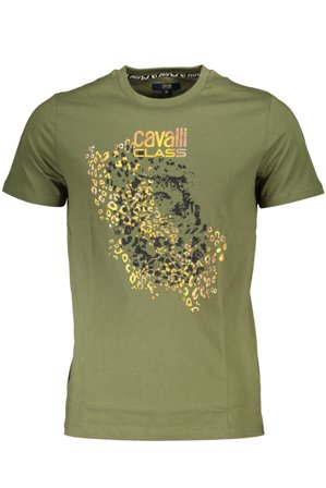 Cavalli Class T-shirt Maniche Corte Uomo Verde