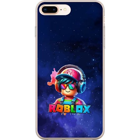 Kompatibelt Mobilskal till Apple Apple iPhone 8 Plus Roblox Space Explorer Design utformad i ett futuristiskt rymdtema med färgstarka detaljer, käns