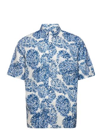 Taro Nj Shirt Aop 6971 Kortärmad Skjorta Multi/mönstrad Samsøe Samsøe