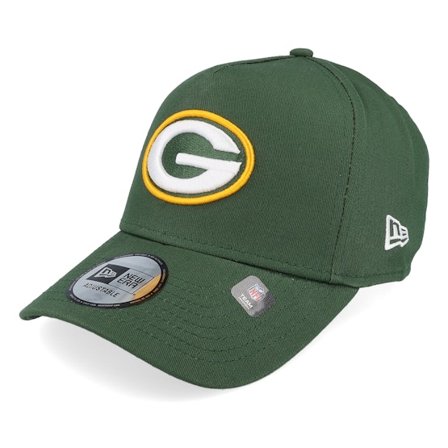 New Era - NFL Grün Adjustable Cap - Green Bay Packers NFL Green A-frame Adjustable @ Hatstore
