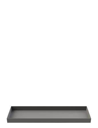 Tray 320X100X20Mm Home Decoration Decorative Platters & Bowls Grå Cooee Design
