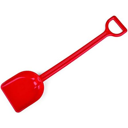 Hape E4076 - Stark Spade, 40 cm, strandleksak/sandleksaker, röd