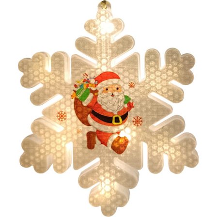 |NN| Julegransdekorasjoner LED-lamper Lysornamenter Hengende til jul