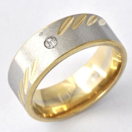 18 karaatin kullattu SORMUS