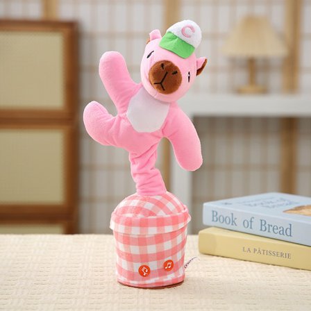 2024 Lysende Dansende Enhjørning Leke Gjentar Det Du Sier Snakkende Leke Vrikke Syngende Etterligne Vridende Elektrisk Lysende Interaktiv Animert Leke