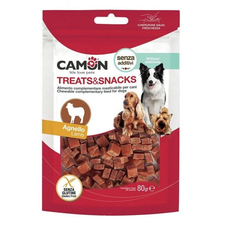 Camon Treats & Snacks Dadini All'Agnello Per Cani 80g