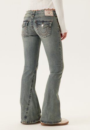 True Religion Joey Low Rise Flare Flap Klær