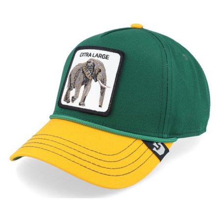 Goorin Bros. - Grön adjustable Keps - Extra Large 100 All Over Canvas Green A-Frame Adjustable @ Hatstore