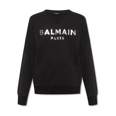 Balmain - Tröjor - Svart - Herr - Storlek: L, Herr, Storlek: L