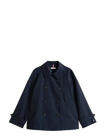 Tommy Hilfiger | Cotton Reg Short Trench Coat | 32
