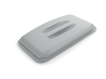 DURABLE Lock till papperskorg Durabin Eco 60l grå - Lyreco - Städ och hygien - Avfallshantering och källsortering - Sortering och återvinning