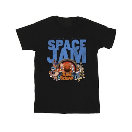 Space Jam: A New Legacy Boys Tune Squad T-shirt 7-8 år Svart