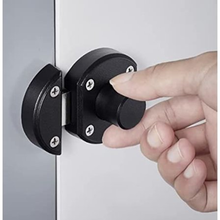 Liukuvan oven lukituspalkki, aitan oven salpa, koukku- ja silmukiinnike, puinen