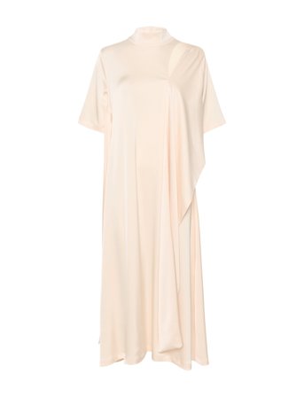 Harpergz Knot Long Dress White Gestuz