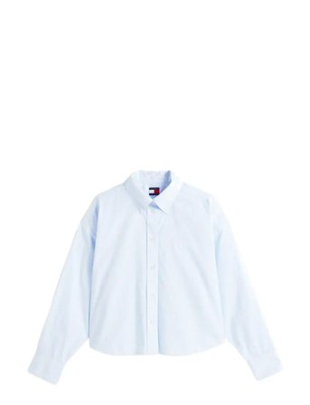 Tommy Jeans | Tjw Reg Crop Stripe Poplin Shirt | M