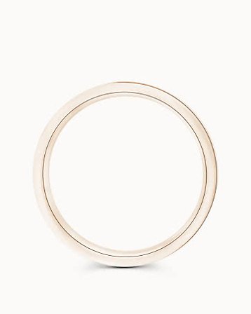 Eric giftering for menn. Matt overflate i 18K Rose Gull - Forlovelsesringer & Gifteringer hos Vanbruun