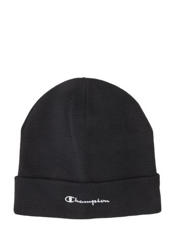 Beanie Cap Accessories Headwear Beanies Svart Champion