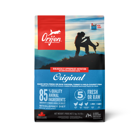 Orijen - Dog Original Grain Free - Tørrfôr til hunder 2 kg - Hund - Hundefôr & hundemat - Tørrfôr for hund - ZOO.no