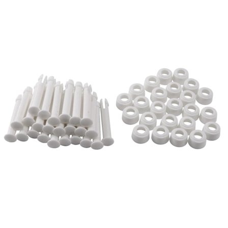 24 st ABS-poolkopplingsstift, 6 cm/2,36 tum lock set-tätningar för Intex-poolersättning 28270-28273
