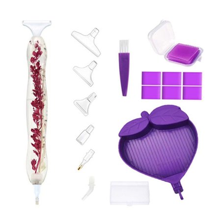 5D diamantmalerier med bakke 03 03