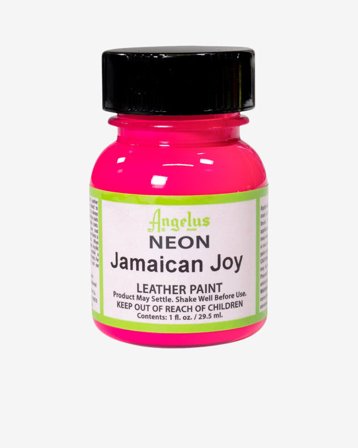 Angelus - Neon Leather Paint - Jamaican Joy