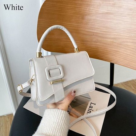 Skulderveske Messenger Bag HVIT