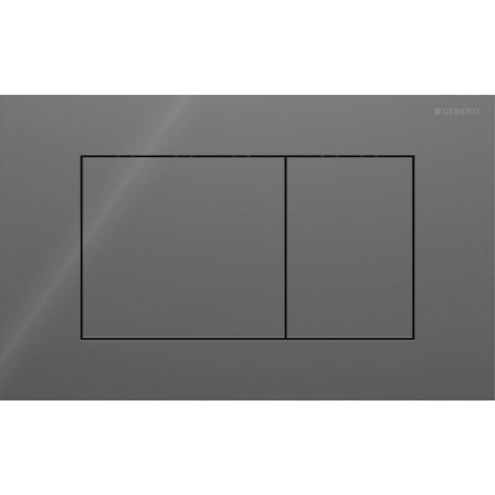 Geberit Sigma 40 115.629.JK.1 Spyleplate Lava/Glass, Baderom
