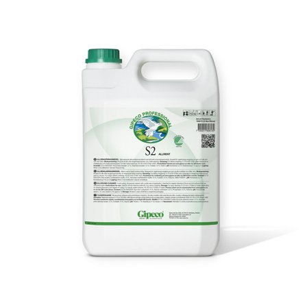 GIPECO Rengöringsmedel, S2 allrent, flytande, persika, 5L - Lyreco - Städ och hygien - Rengöringsmedel - Allrent