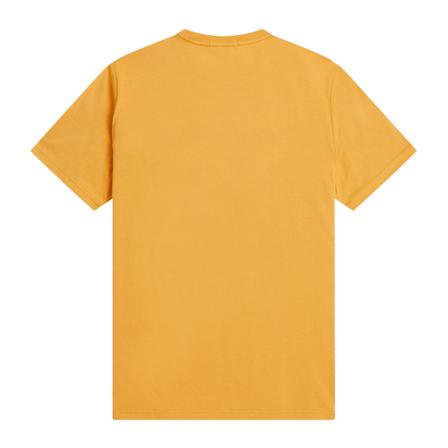 Fred Perry Fred Perry Authentic Small Embroidered Logo Tee Gold Hour-S Gul, Herre T-shirts
