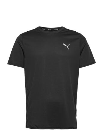 Run Favorite Ss Tee M T-shirts Short-sleeved Musta PUMA