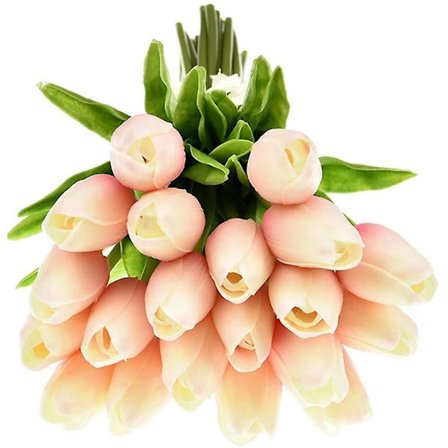 30 stk. Kunstige Tulipan Blomster Mini Kunstige Blomster Bryllup Hjem Dekorationer Til Mor Kone Kæreste