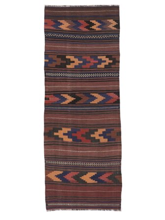 Vintage Malý Afghán Vintage Kelim Koberec 144X313 Vlna