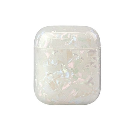 Beskyttelsesetui til AirPods - Hvid Krystal