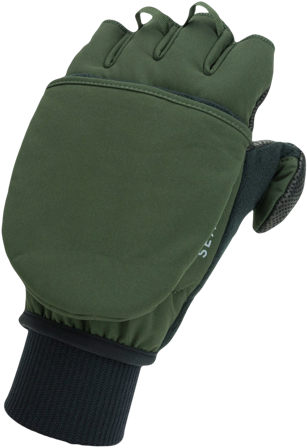 Sealskinz Walpole Windproof Shooting Mitt hanskat/kintaat, Olive