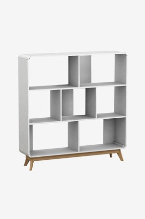 Loft24 - Bokhylla Cassie - Vit - Bokhyllor - Från Homeroom